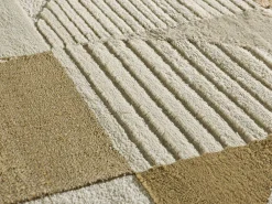 Alfombra interior - geométrico - multicolor - 140 x 200 cm - MELFI