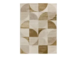 Alfombra interior - geométrico - multicolor - 140 x 200 cm - MELFI