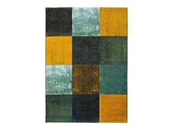 Alfombra interior - geométrico - multicolor - 140 x 200 cm - MOAR
