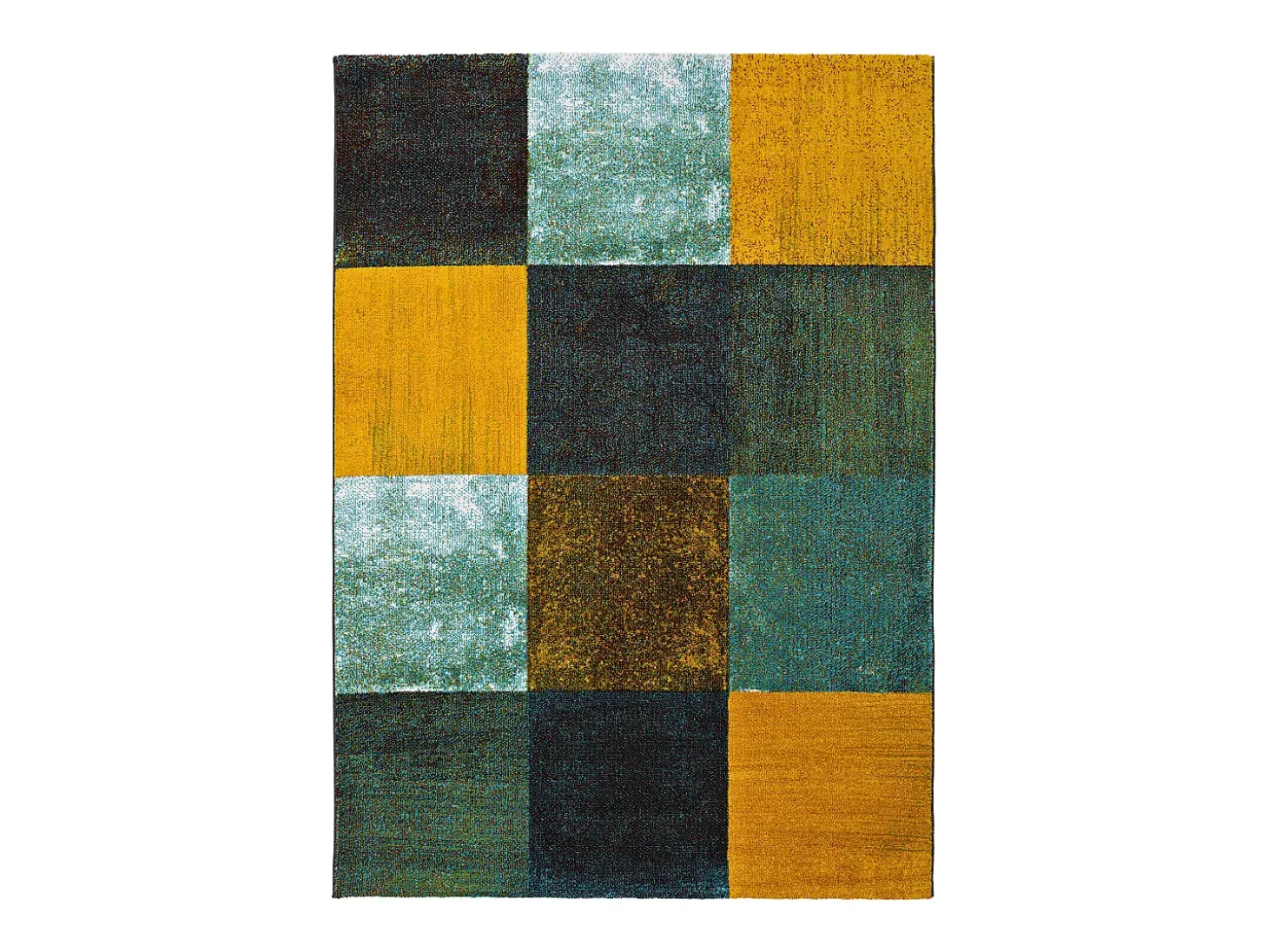 Alfombra interior - geométrico - multicolor - 140 x 200 cm - MOAR
