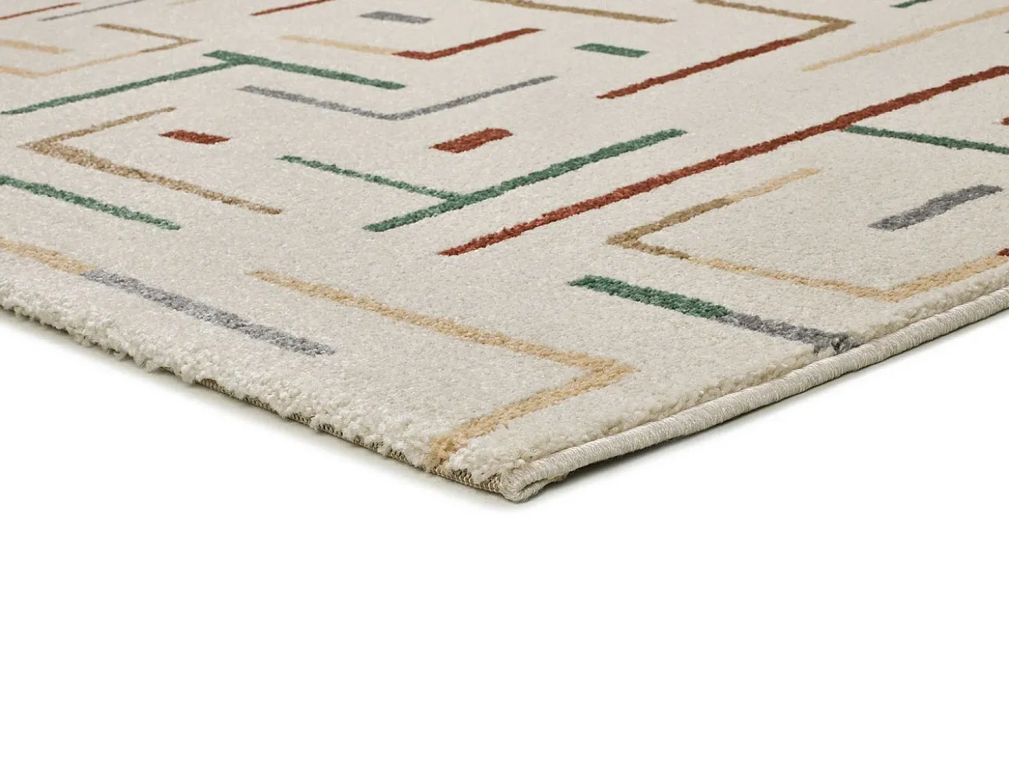 Alfombra interior - geométrico - multicolor - 80 x 150 cm - BERUTI