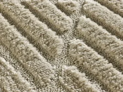 Alfombra interior - geométrico - beige - 160 x 230 cm - NUMA