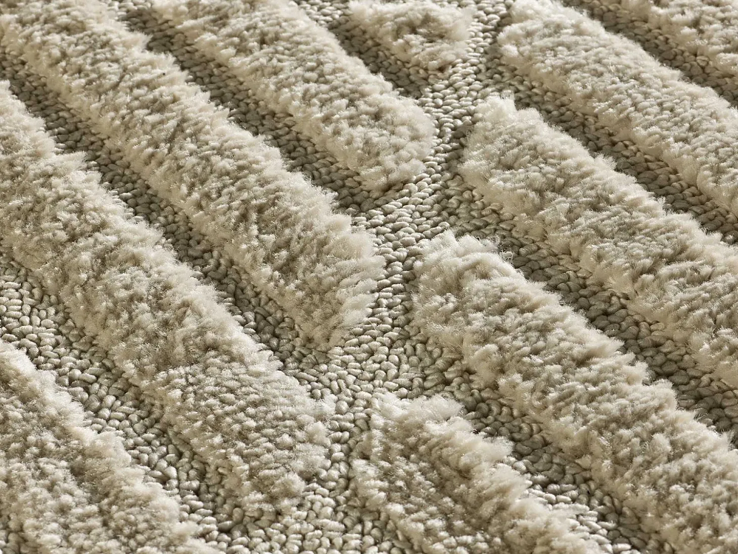 Alfombra interior - geométrico - beige - 160 x 230 cm - NUMA