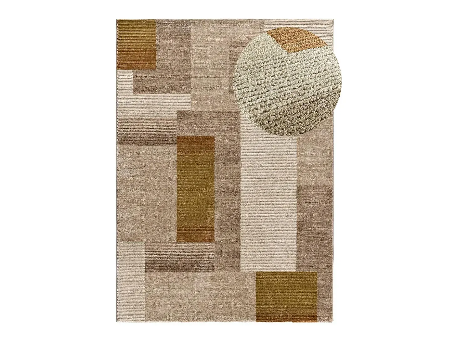 Alfombra interior - geométrico - multicolor - 160 x 230 cm - MELFI