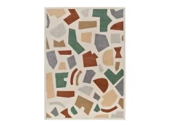 Alfombra interior - geométrico - multicolor - 160 x 230 cm - BERUTI