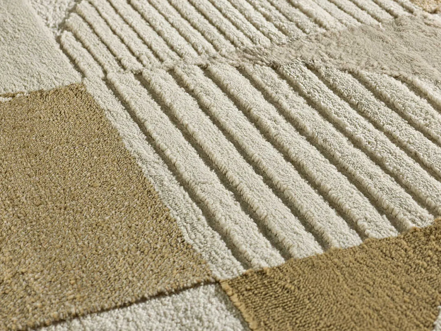 Alfombra interior - geométrico - multicolor - 80 x 150 cm - MELFI