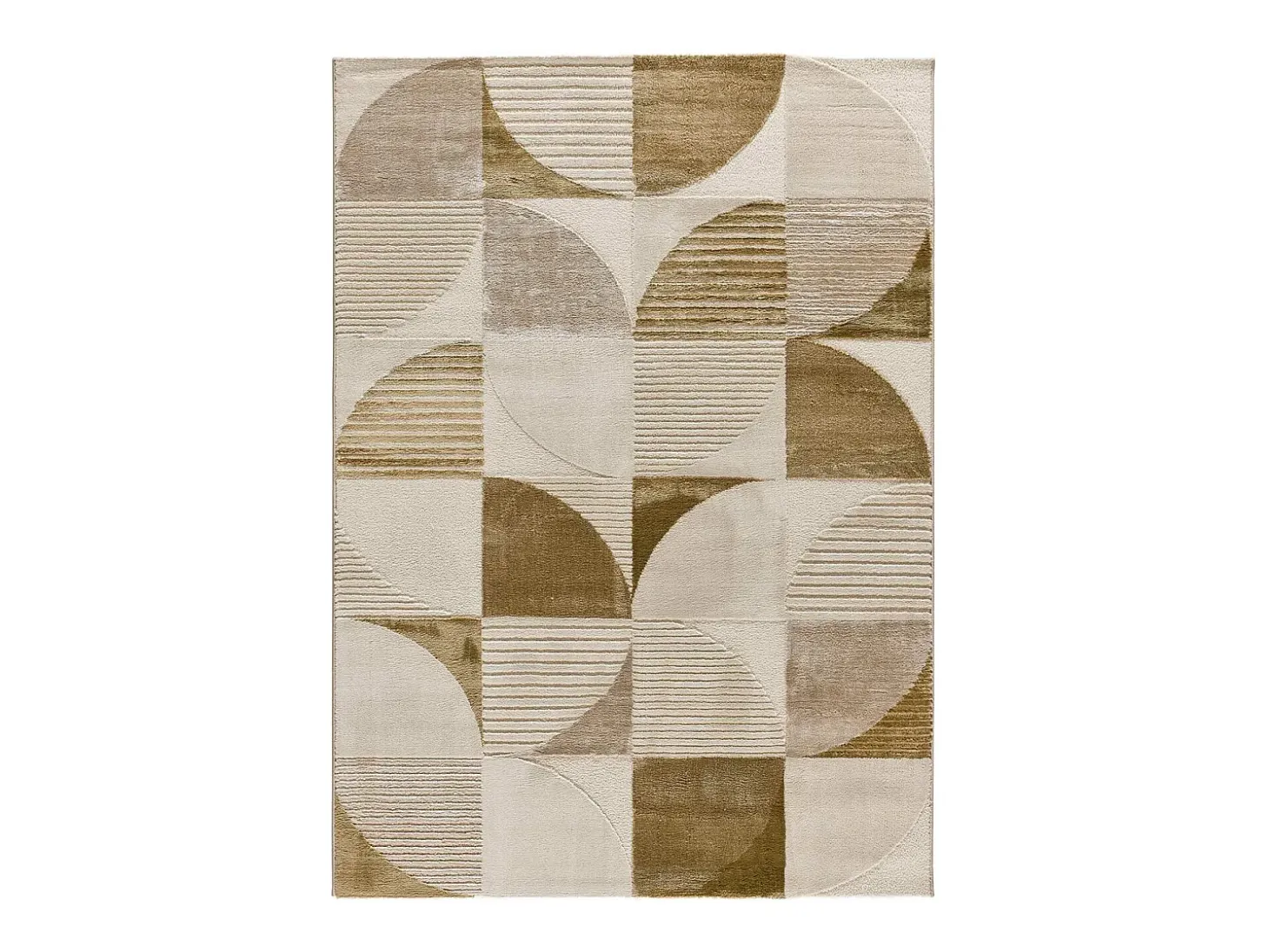 Alfombra interior - geométrico - multicolor - 80 x 150 cm - MELFI