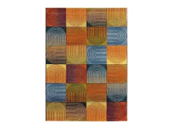 Alfombra interior - geométrico - multicolor - 160 x 230 cm - SYBIL