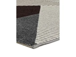 Alfombra interior - geométrico - gris - 200 x 290 cm - GLADYS