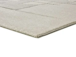 Alfombra interior - geométrico - crema - 200 x 290 cm - LENA