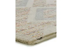 Alfombra interior - geométrico - multicolor - 80 x 200 cm - SIROCO