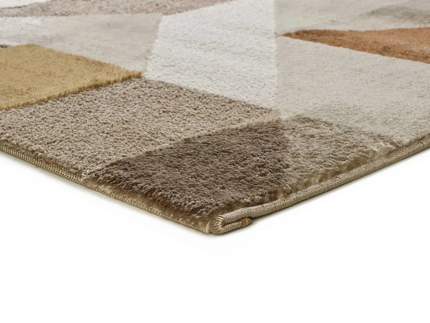 Alfombra interior - geométrico - multicolor - 140 x 200 cm - MELFI