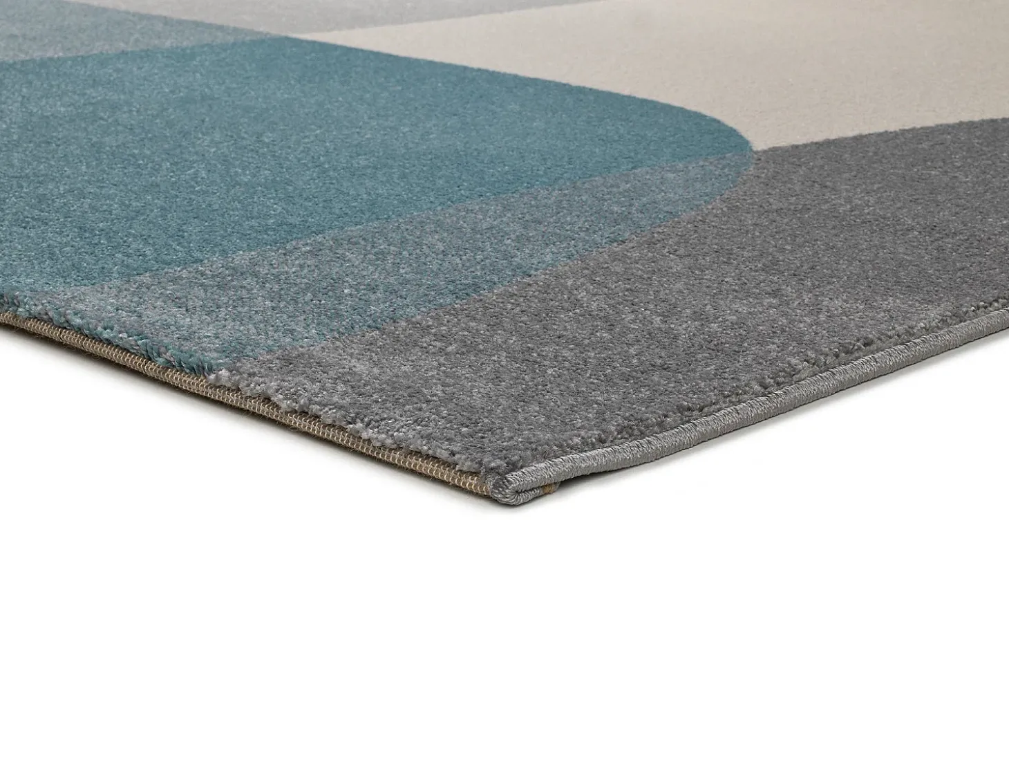 Alfombra interior - geométrico - multicolor - 140 x 200 cm - MONIC