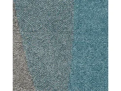 Alfombra interior - geométrico - multicolor - 140 x 200 cm - MONIC