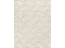 Alfombra interior - geométrico - crema - 160 x 230 cm - SIGN
