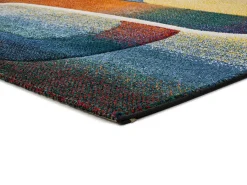 Alfombra interior - geométrico - multicolor - 140 x 200 cm - SYBIL
