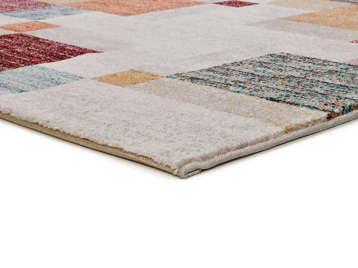 Alfombra interior - geométrico - multicolor - 133 x 190 cm - EIDER