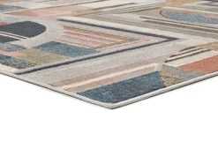 Alfombra interior - geométrico - multicolor - 160 x 230 cm - BLEIK