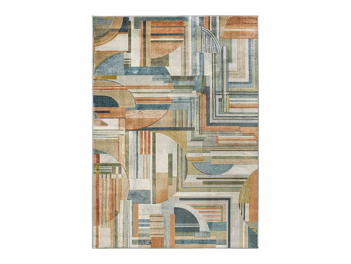 Alfombra interior - geométrico - multicolor - 160 x 230 cm - BLEIK