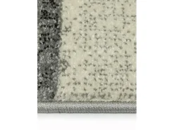 Alfombra interior - geométrico - gris - 67 x 250 cm - AMBER