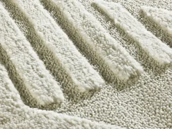 Alfombra interior - geométrico - crema - 80 x 150 cm - NUMA
