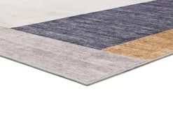 Alfombra interior - geométrico - multicolor - 80 x 150 cm - CLASS