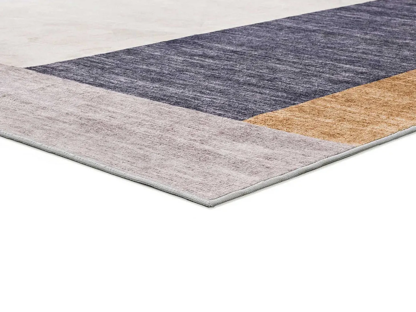 Alfombra interior - geométrico - multicolor - 80 x 150 cm - CLASS