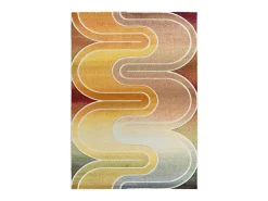 Alfombra interior - geométrico - multicolor - 160 x 230 cm - SYBIL