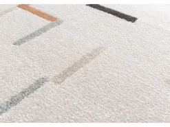 Alfombra interior - geométrico - multicolor - 80 x 150 cm - DOMUS