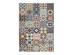 Alfombra interior - geométrico - multicolor - 160 x 230 cm - MOAR