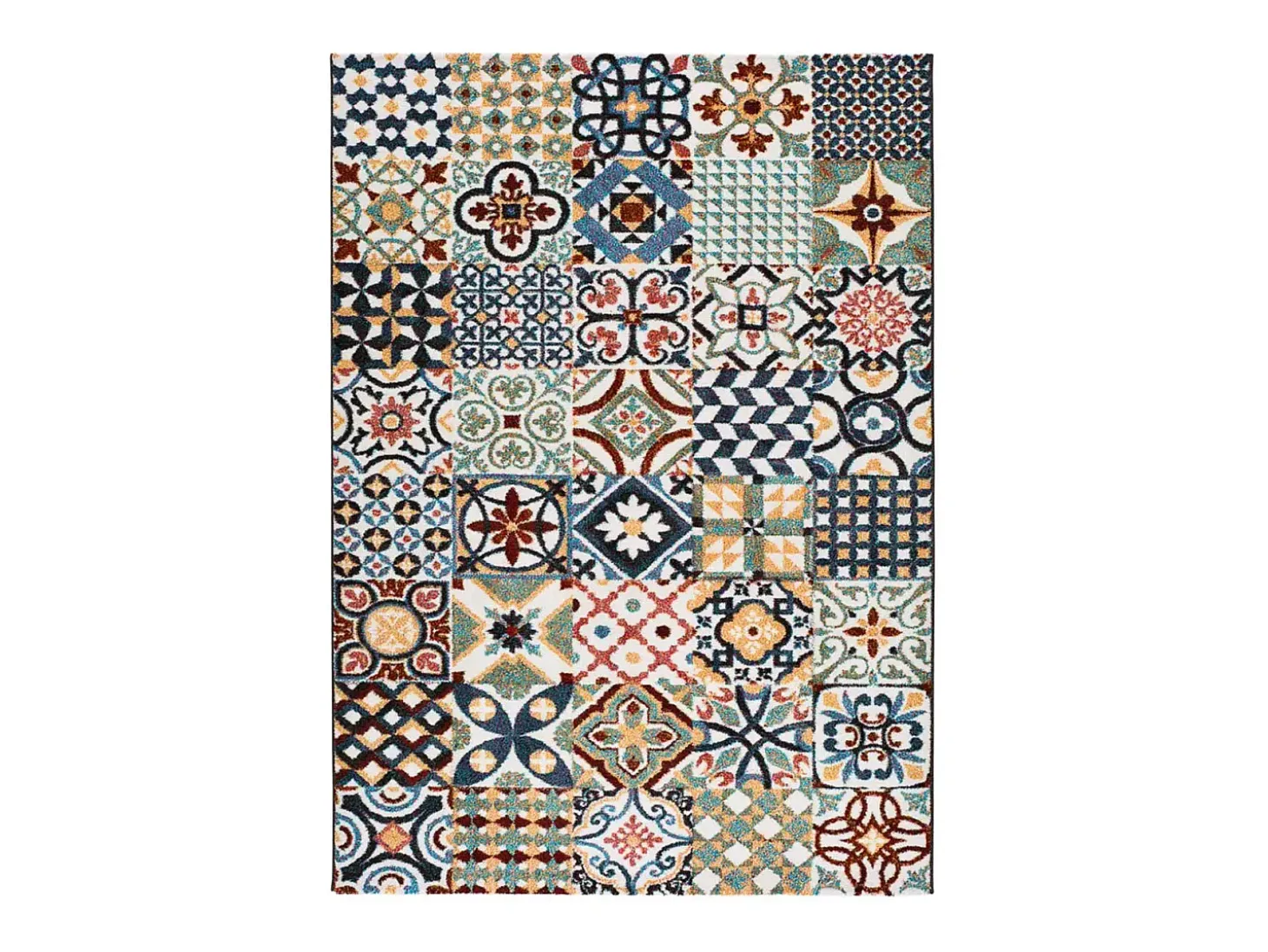 Alfombra interior - geométrico - multicolor - 160 x 230 cm - MOAR