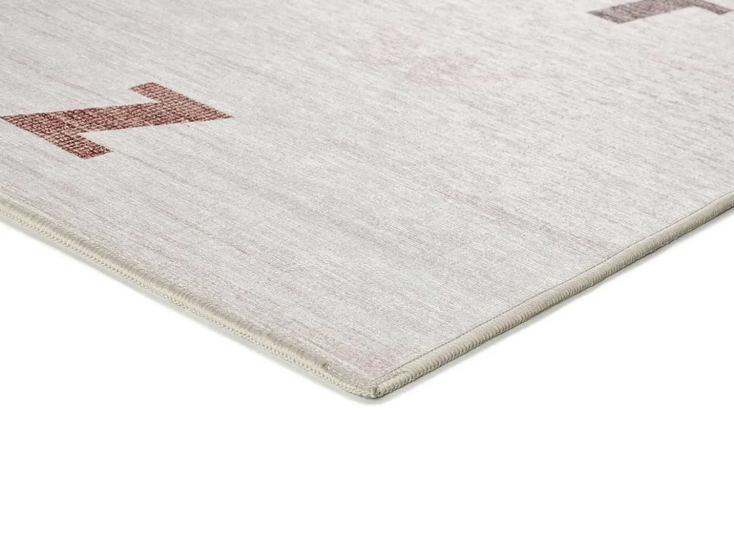 Alfombra interior - infantil abecedario - multicolor - 120 x 170 cm - CANDY
