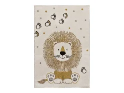 Alfombra interior - infantil león - blanco - 120 x 170 cm - BEATS