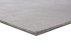 Alfombra interior - liso - plata - 120 x 170 cm - CORALINE