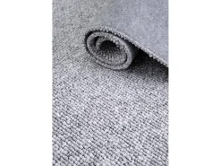 Alfombra interior - liso - plata - 120 x 170 cm - PETRA
