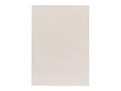 Alfombra interior - liso - blanco - 60 x 100 cm - CORALINE