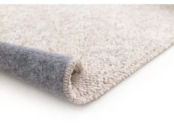 Alfombra interior - liso - crema - 120 x 170 cm - PETRA