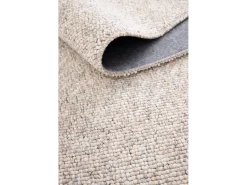 Alfombra interior - liso - crema - 120 x 170 cm - PETRA