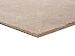 Alfombra interior - liso - beige - 60 x 100 cm - CORALINE