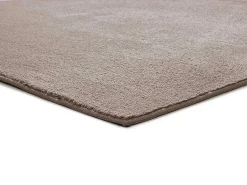 Alfombra interior - liso - visón - 120 x 170 cm - CORALINE