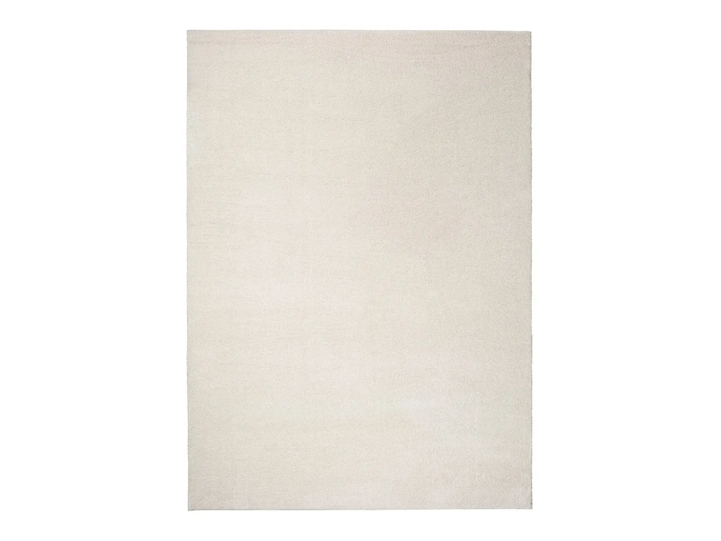 Alfombra interior - liso - blanco - 140 x 200 cm - MONTANA