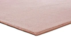 Alfombra interior - liso - rosa - 60 x 100 cm - CORALINE