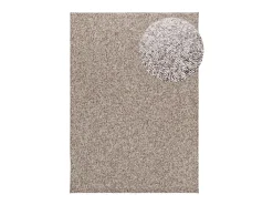 Alfombra interior - liso - gris - 120 x 170 cm - PETRA