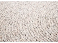 Alfombra interior - liso - crema - 160 x 230 cm - PETRA