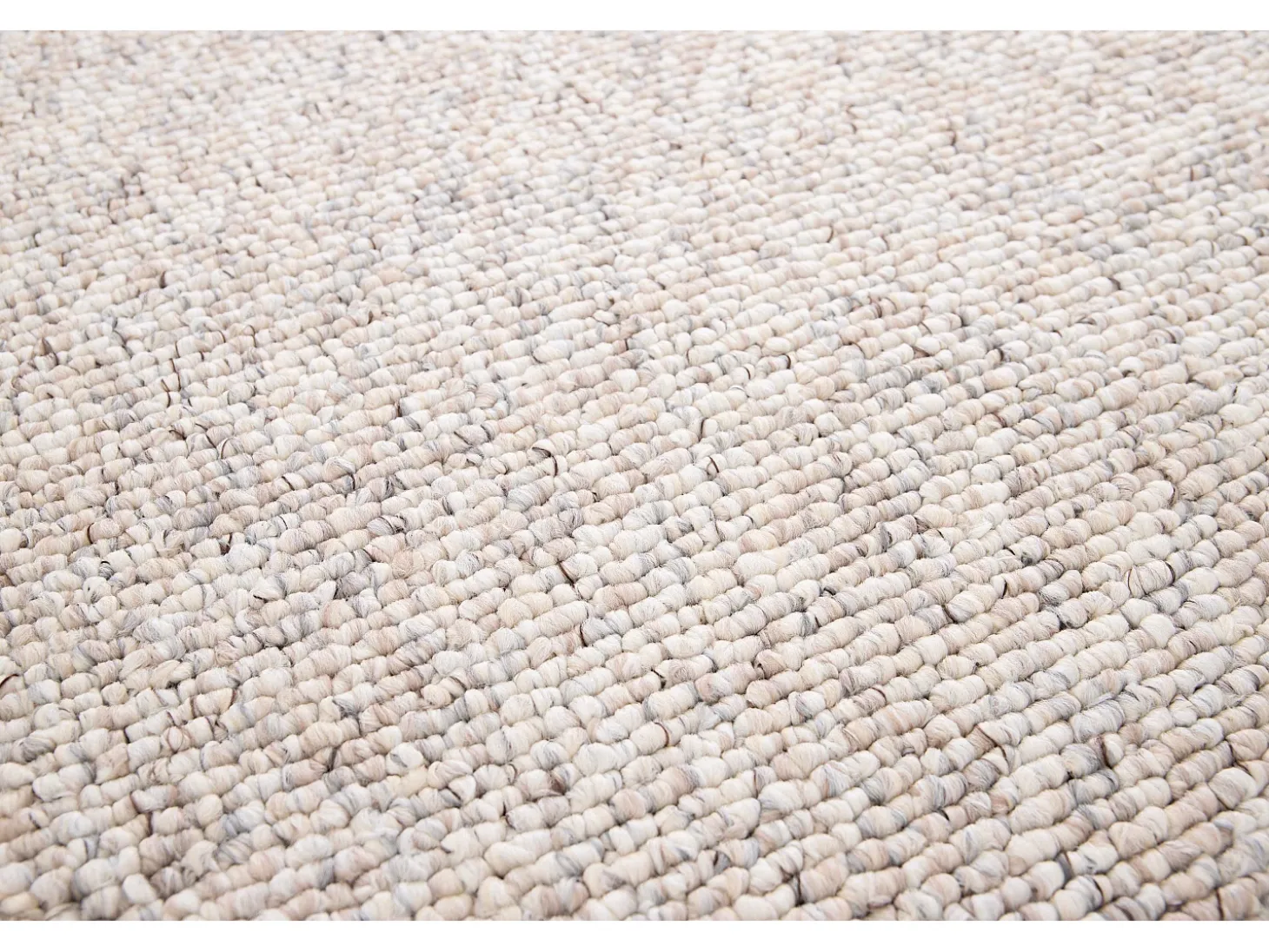 Alfombra interior - liso - crema - 160 x 230 cm - PETRA