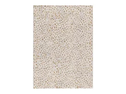 Alfombra interior - moderno con relieve - gris / crema - 160 x 230 cm - AMARA
