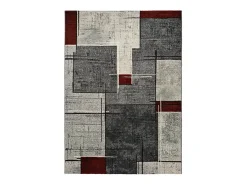 Alfombra interior - moderno - gris - 80 x 150 cm - DREAMS