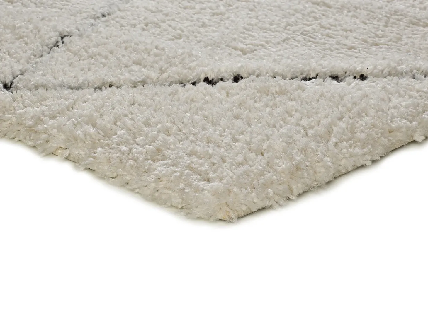 Alfombra interior - shaggy - crema - 120 x 170 cm - ATESA