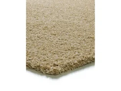 Alfombra interior - shaggy liso - beige - 133 x 190 cm - NORGE