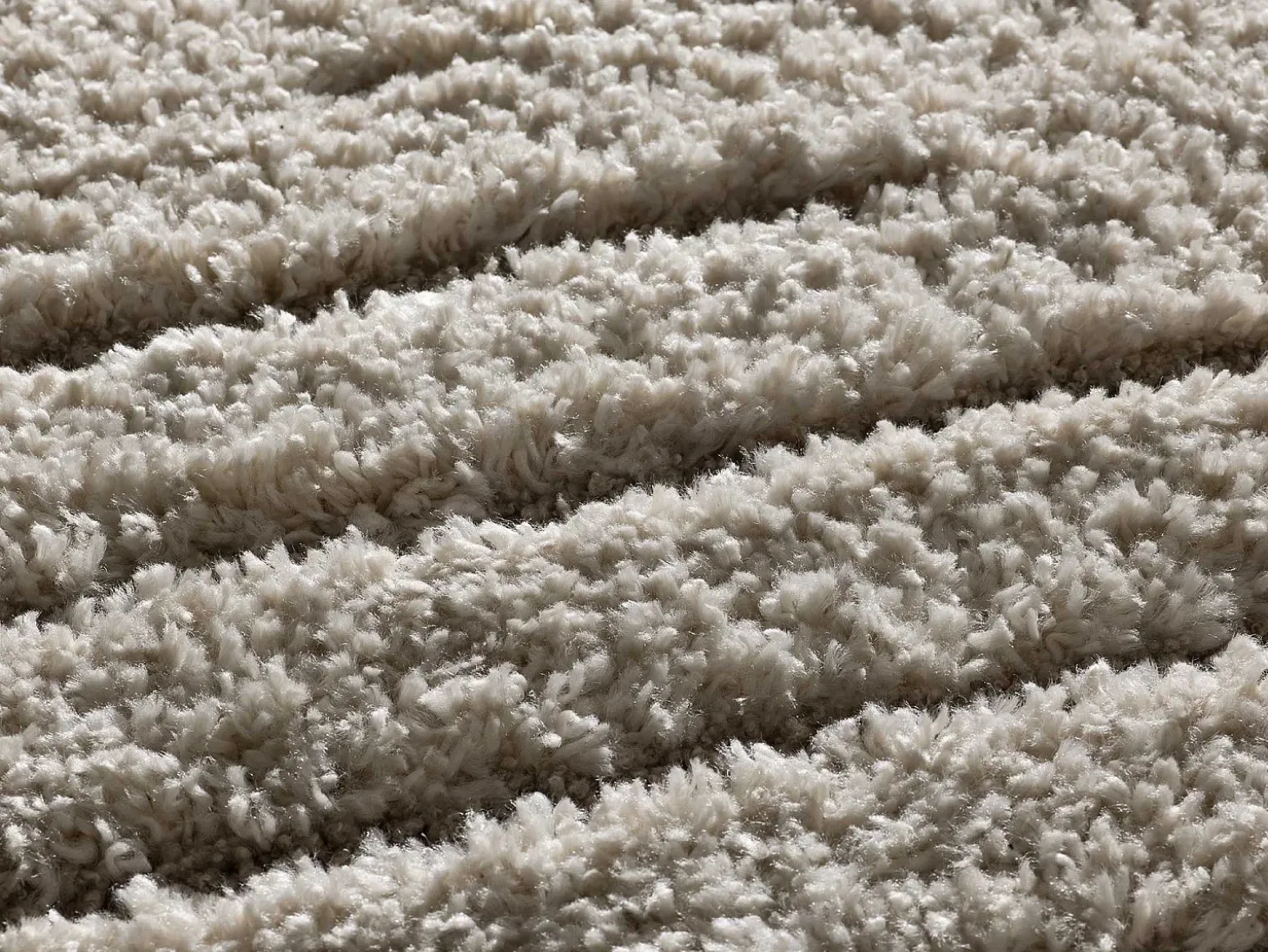 Alfombra interior - shaggy - crema - 160 x 230 cm - ATESA